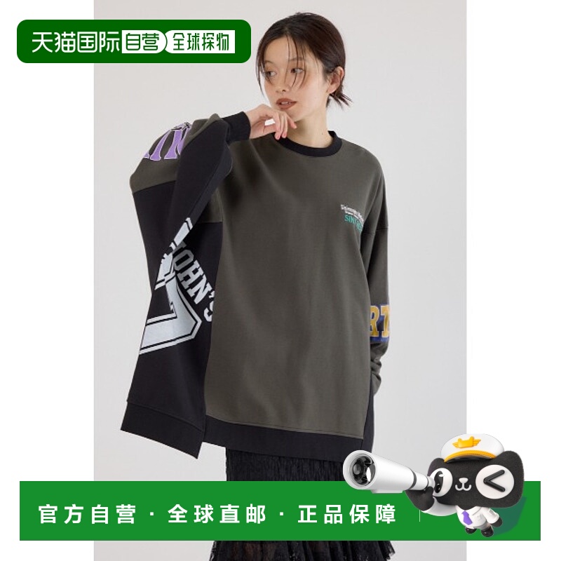 1h可退 日本直邮RODEO CROWNS WIDE BOWL 男女同款 宽松拼接设计