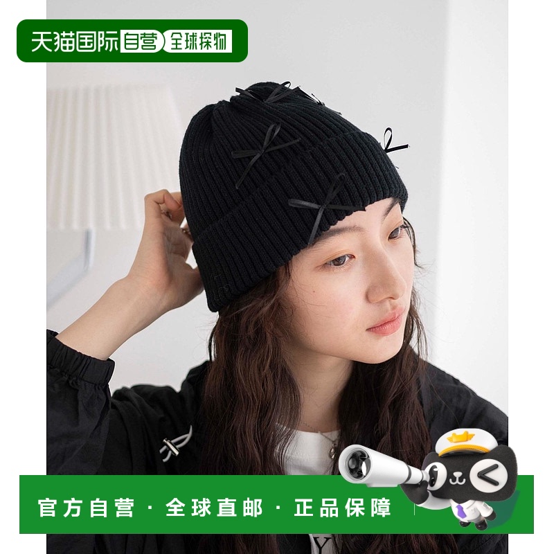 1h可退 日本直邮WEGO女士春夏新款绑带针织帽  WE24SS03SG0109高