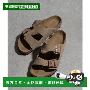 1h可退 日本直邮BIRKENSTOCK 男士经典舒适软木鞋垫人字纹皮带扣