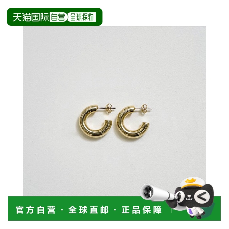 日本直邮TODAYFUL 2024春夏 Todayful Middle Hoop Pierce (银925