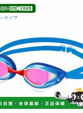 日本直邮VIEW 泳镜游泳镜水下眼镜带镜面BLADEORCA V230ESAMT-GBS