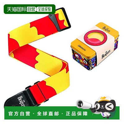 【日本直邮】达达里奥d'addario 吉他带TheBeatles50th50BTYS01黄