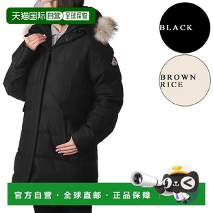 INT FUR 女士皮草连帽长款 日本直邮PYRENEX 羽绒服 GRENOBLE