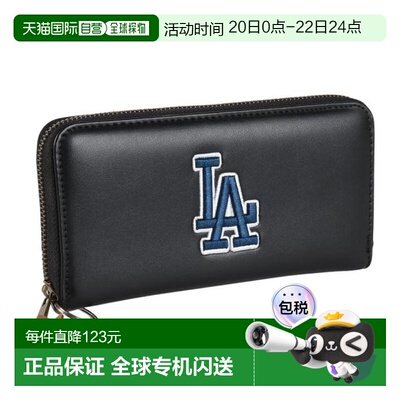日本直邮MLB MLB PU刺绣长款钱包 洛杉矶道奇队LA-WLT33 [XXXX]