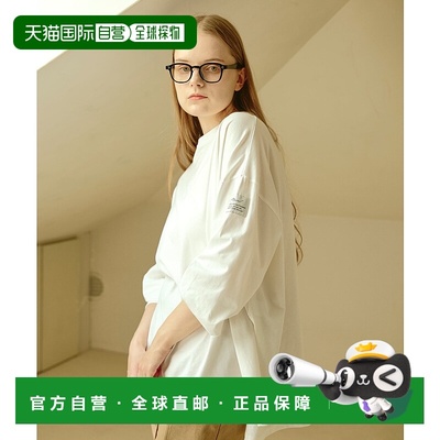 1h可退 日本直邮Alumu. 女装 2WAY长袖T恤 宽松显瘦设计 袖口纽扣