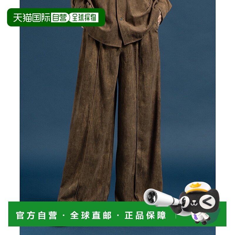 1h可退 日本直邮Casper John 男装 复古水洗灯芯绒裤 半宽松设计