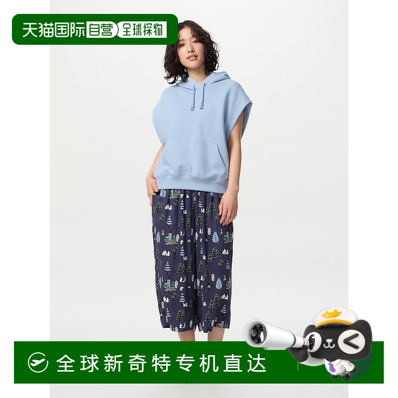 日本直邮UNIQLO/优衣库 x Moomin 联名款 SS25 树木图案印花松紧