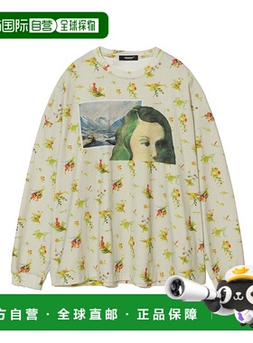 1h可退 日本直邮UNDERCOVER 男装 棉质长袖T恤 德国乐队FAUST联名