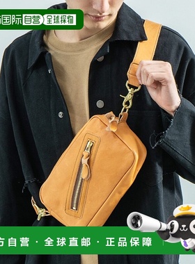 日本直邮Rocky Monroe 男士两用马皮革肩包/手拿包 [RK6854AU0051