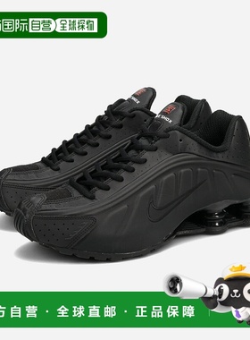 日本直邮NIKE WMNS SHOX R4 Nike 女士 Shox R4 低帮运动鞋 黑色/