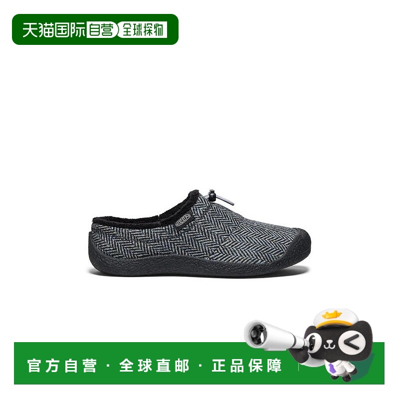 KEEN HOWSER III SLIDE小羊蹄秋冬毛毛鞋一脚蹬女女款户外休闲鞋