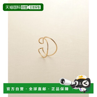 1h可退 日本直邮COCOSHNIK 女士 K10黄金耳夹 76781303999909