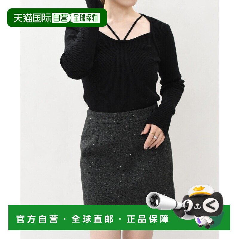 日本直邮MISCH MASCH 女士秋冬A字迷你裙 MM557208