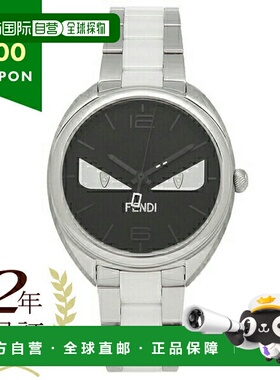 日本直邮芬迪手表女士男士 FENDI F216031004D1 银黑色