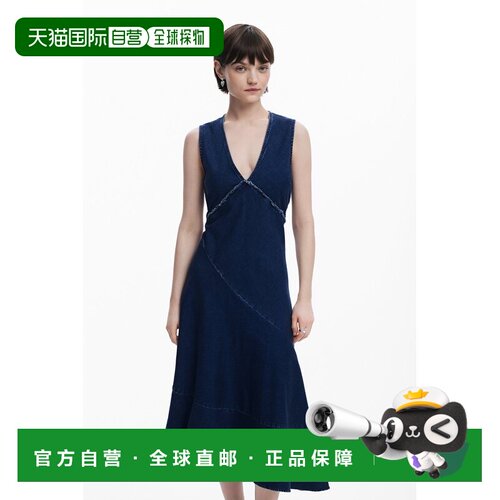 日本直邮LITY 牛仔无袖连衣裙吊带