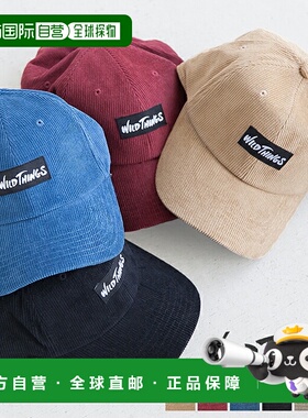 日本直邮 [WT18131Y]WILD THINGS 灯芯绒棒球帽