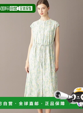 日本直邮DRESSTERIOR 花卉印花法式袖连衣裙 DR1233EW034499 连衣
