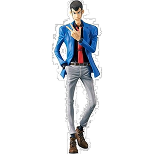 【日本直邮】Bandai万代鲁邦三世手办家中摆件操作方便易收纳简约