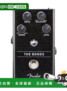 【日本直邮】Fender吉他效果器The Bends Compressor 电池压缩