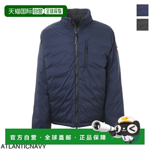 日本直邮Canada Goose 男士Lodge羽绒服 大西洋海军蓝 5079m 63