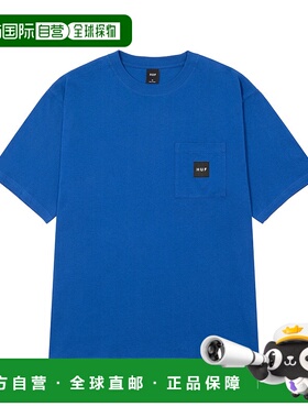 1h可退 日本直邮HUF 男女同款BOX LOGO口袋短袖T恤 25S_TS80228