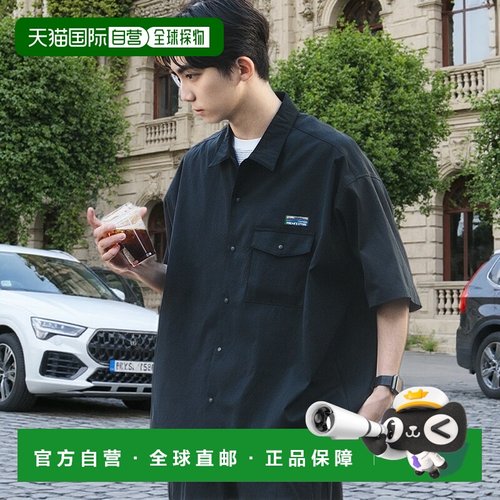 1h可退 日本直邮FREAK'S STORE 男士AiRide系列短袖口袋衬衫 1205