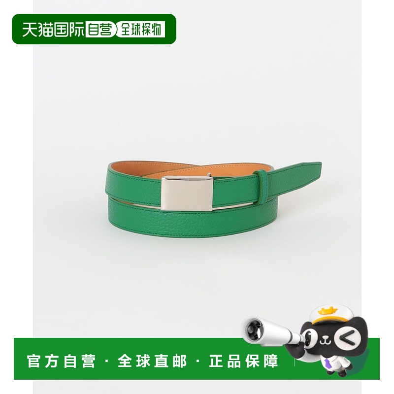 1h可退 日本直邮Scye 男士牛革方扣皮带 经典商务休闲 UMA6332533