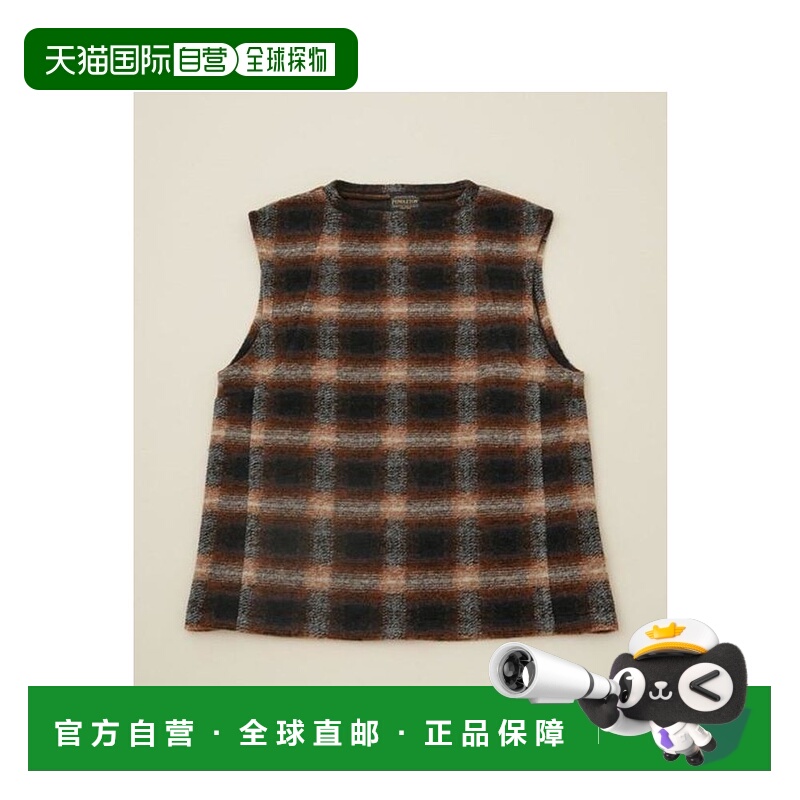 日本直邮NANO universe PENDLETON/ 无袖拉甲背心