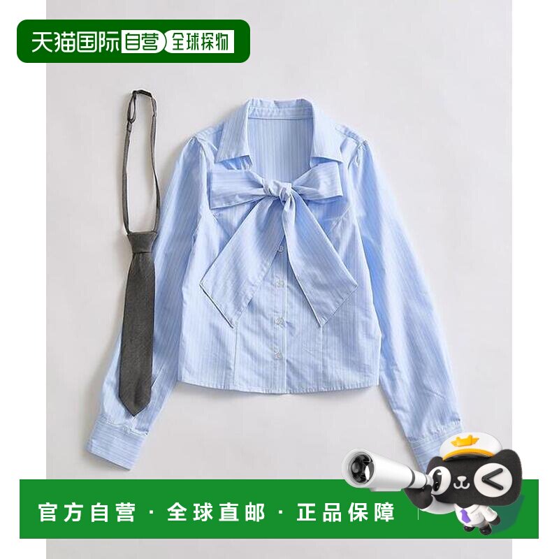1h可退 日本直邮官方授权 OLIVE des OLIVE 附领带蝴蝶结衬衫