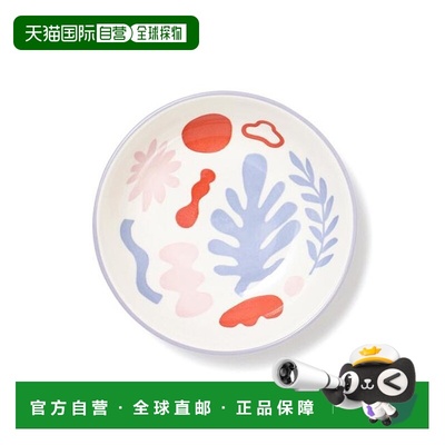 1h可退 日本直邮Francfranc 各种碟子 深盘 S 植物图案