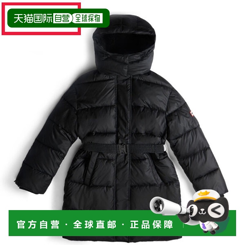 日本直邮Hunter 女士 Intrepid 中长款棉服大衣外套WRO1512RTN-BL