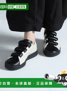 1h可退 日本直邮Y-3 男女同款 皮革风格 织带设计 Stan Smith Vel