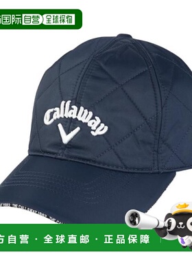 日本直邮CALLAWAY 高尔夫绗缝帽 C24291110 1120（男士款） 帽子