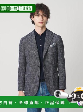 日本直邮UNITED ARROWS 花呢三粒单扣修身西装外套 C-MODEL