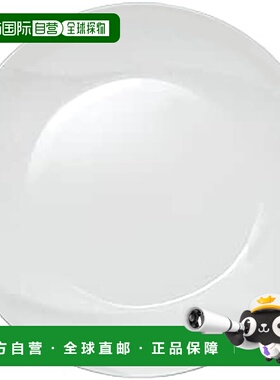 【日本直邮】鸣海 盘子 17cm 白色 时尚 52257-5987