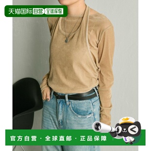 叠穿内搭两件套上衣 日本直邮SUM1 秋冬蕾丝感长袖 女士 EAS STYLE