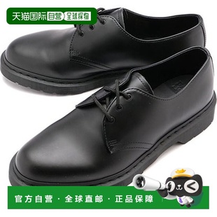 日本直邮Dr.Martens 1461 Mono Black Smooth皮鞋 [14345001 SS23