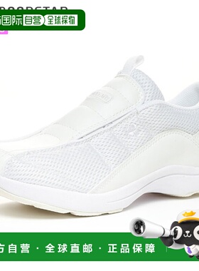 日本直邮Moonstar 无痕鞋底女士 Omoiyari 506 白色 2E 医院使用