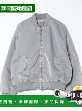 1h可退 日本直邮Figments 男女同款 宽松版型做旧 bomber 夹克 双