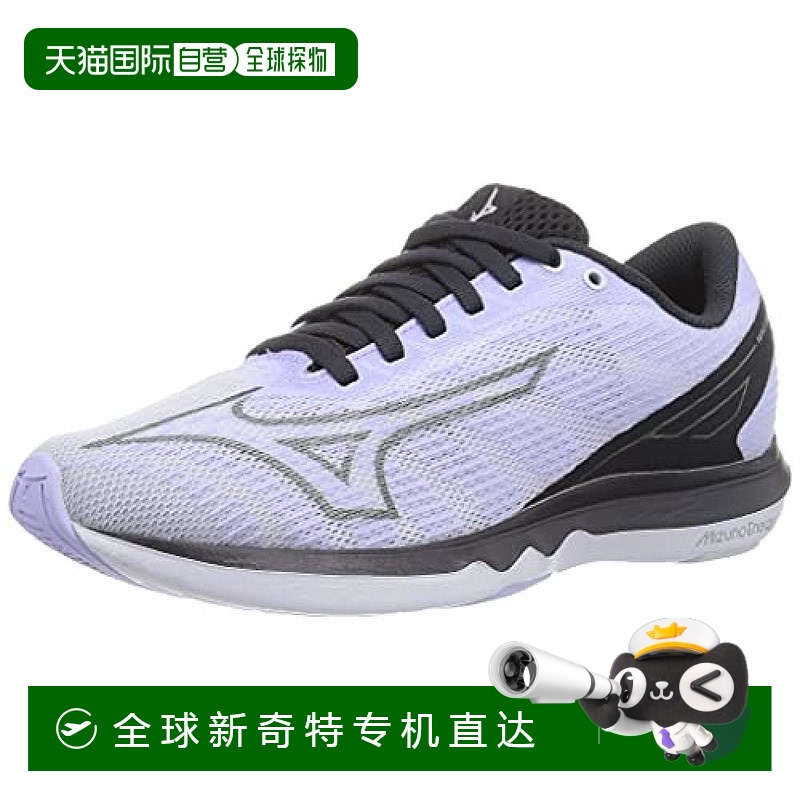 【日本直邮】Mizuno美津浓 跑鞋23cm 轻量 白/灰/黑 J1GD2130
