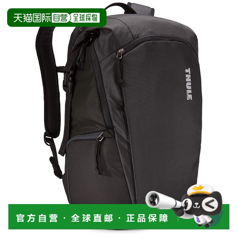 【日本直邮】拓乐thule 相机摄影收纳背包 25L 黑色 数码单反相机