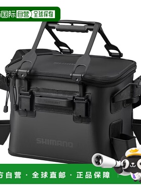 日本直邮Shimano BK-024W 鱼竿架渔具包（4 杆/硬式）22L 黑色 87