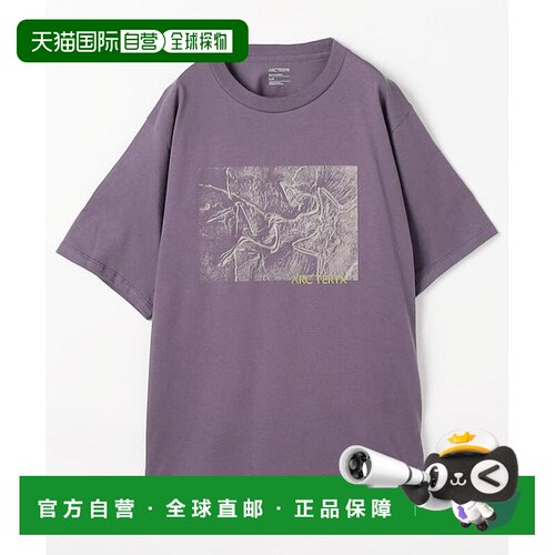 日本直邮ARC'TERYX 男士 重磅纯棉短袖T恤 1026044900111始祖鸟