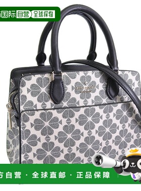 日本直邮KATE SPADE 女士包包两用肩背包手提包 黑色 spade flowe