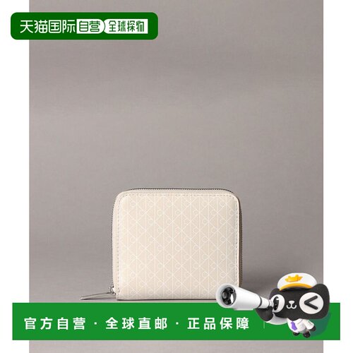 日本直邮Calvin Klein 女士 圆形拉链短款钱包 4F1089G