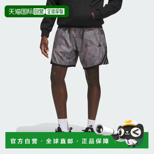 日本直邮Adidas/阿迪达斯Crazy Lite Camo AOP 吸湿排汗松紧中腰