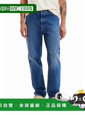 日本直邮Desigual 直筒牛仔裤 DE819EM21246直筒裤