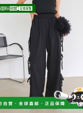 日本直邮KOBE LETTUCE 侧边缎带阔腿裤 上衣[M4097]