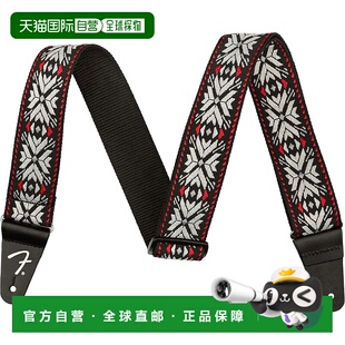 【日本直邮】Fender芬达电吉他背带钉 加拿大制 红 雪花 2
