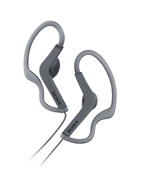 【日本直邮】索尼SONY 耳机MDR-AS210：防滴 运动黑MDR-AS210 B